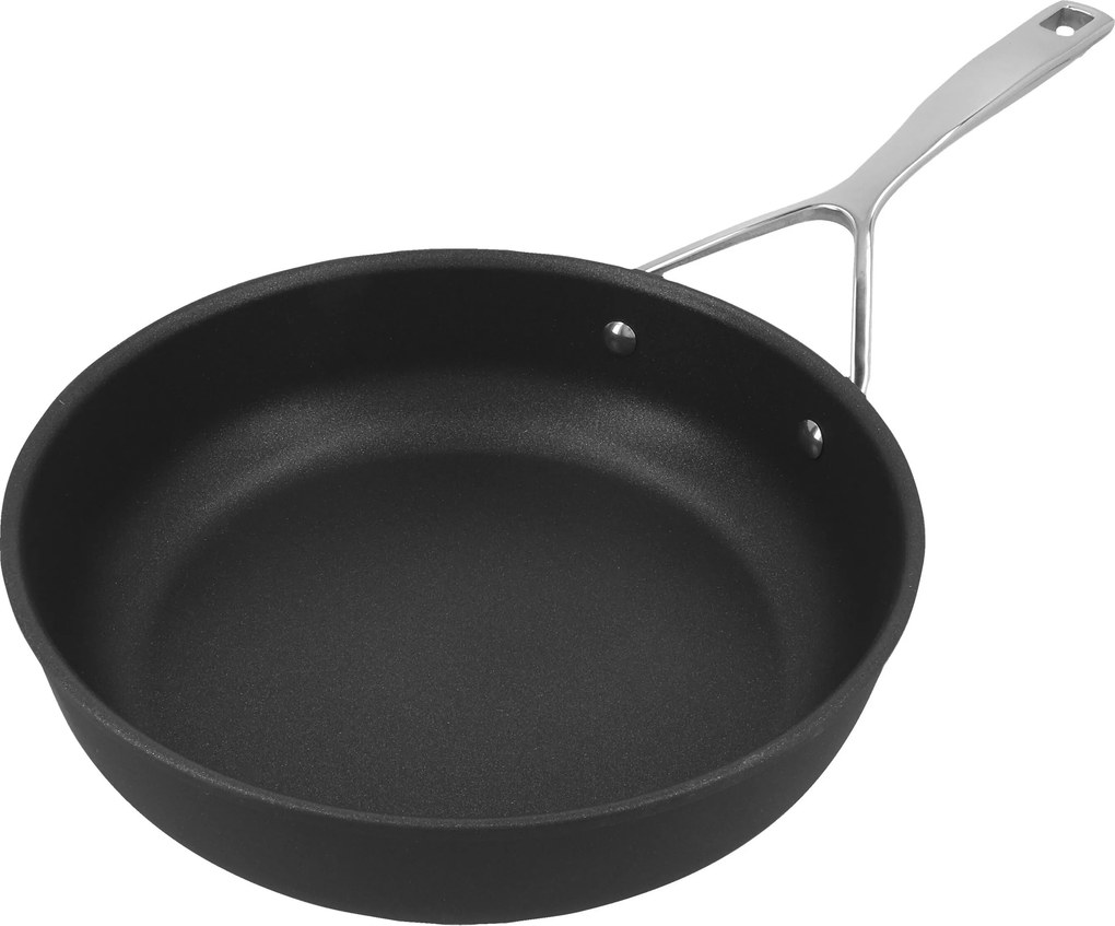 Demeyere Alu Pro 5 Hapjespan met lange steel Duraslide Titanium 24 cm - Alu Pro 5 - Demeyere