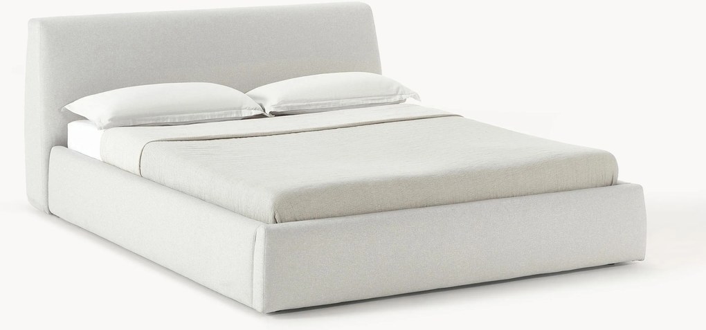 Gestoffeerd bed Cloud met opbergruimte