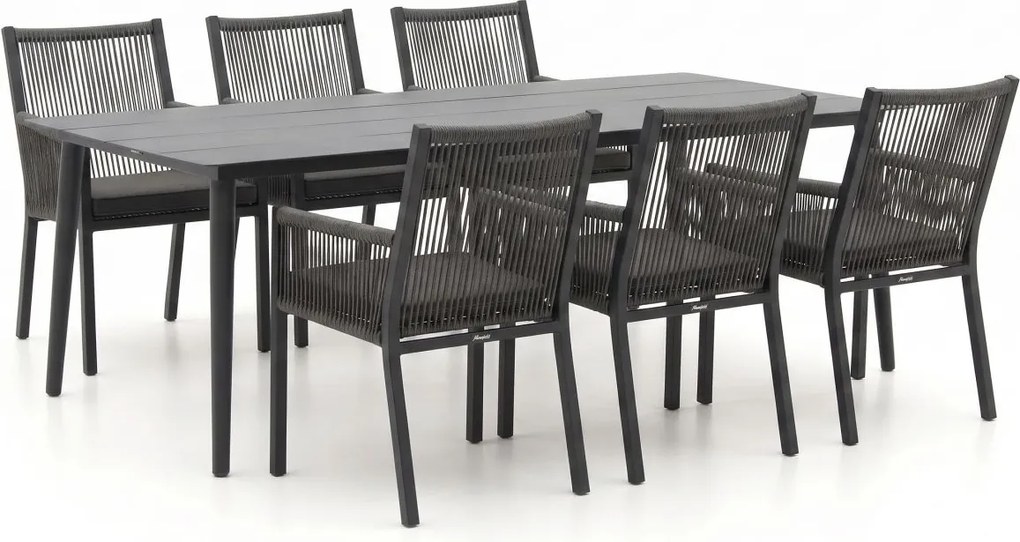 Diningset Manifesto  | 6 personen | Tuinset aluminium | 7-delig | Kees Smit Tuinmeubelen