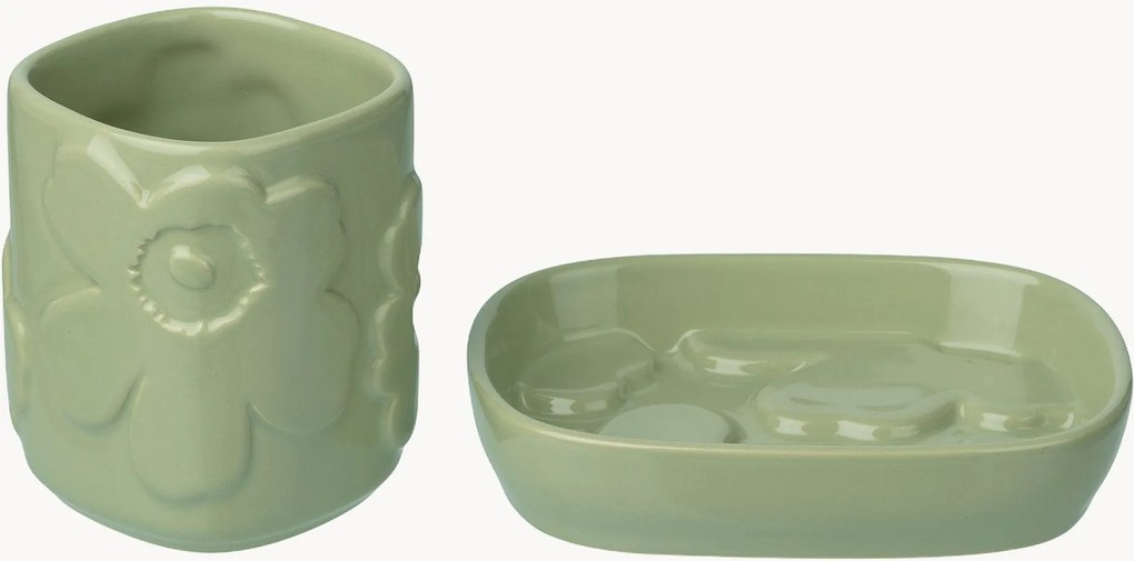 Badkameraccessoires Unikko, 2-delig