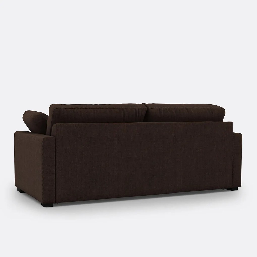 Slaapbank van katoen en linnen, Comfort Bultex®, Timor