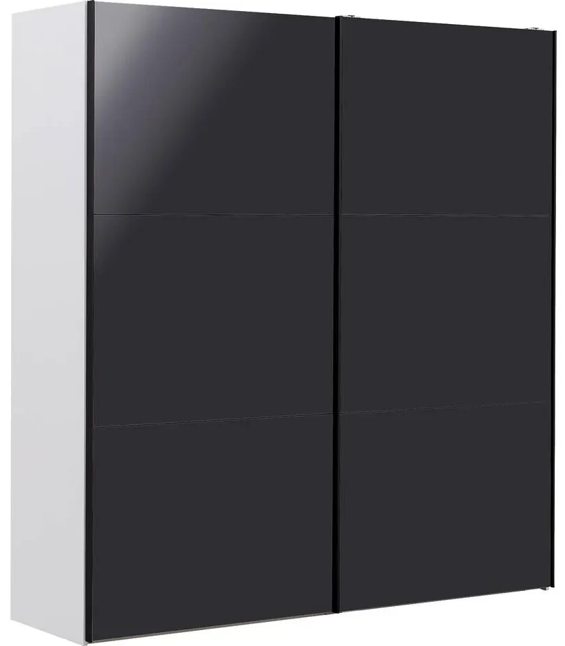 Goossens Kledingkast Easy Storage Sdk, 203 cm breed, 220 cm hoog, 2x 3 paneel schuifdeuren