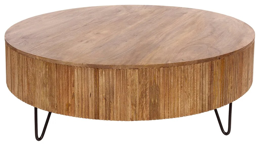 Salontafel Hout - 120 X 120cm.