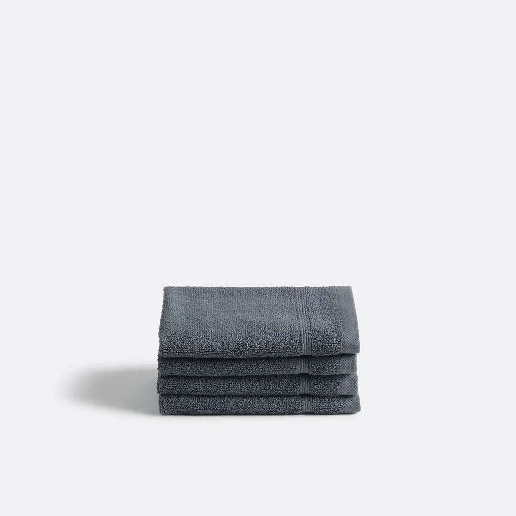 Set van 4 gastendoekjes in badstof 600 g/m², Zavara