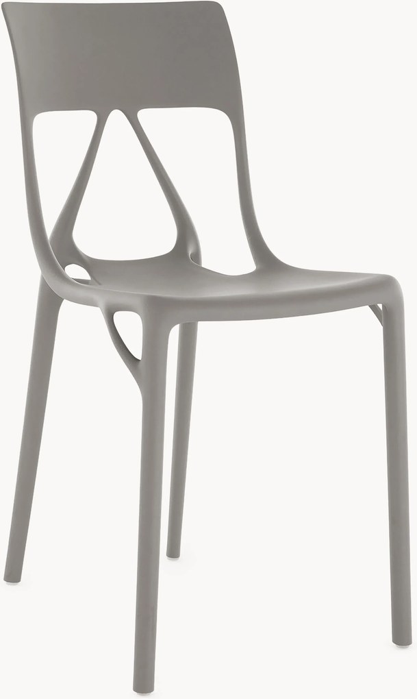 Kunststof stoelen A. I., set van 2