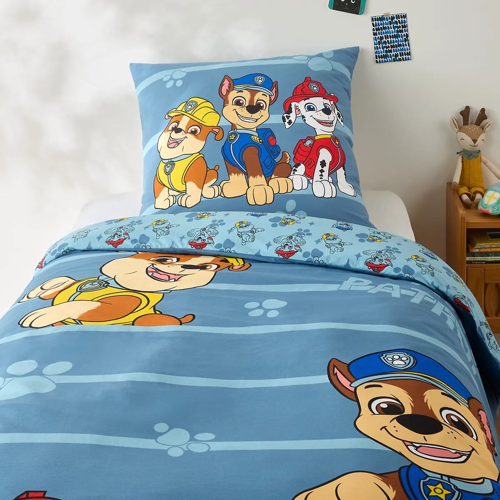 Beddenset voor kinderen, katoen, PAW Patrol