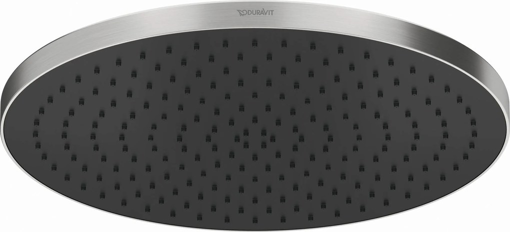 Duravit Hoofddouche Ø 23x6 cm RVS Geborsteld