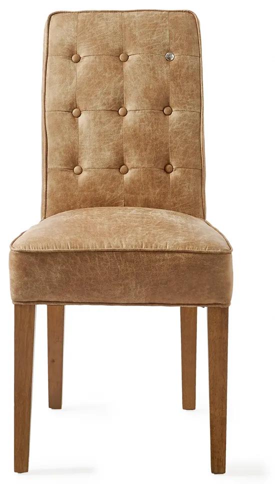 Rivièra Maison - Cape Breton Dining Chair, pellini, camel - Kleur: bruin