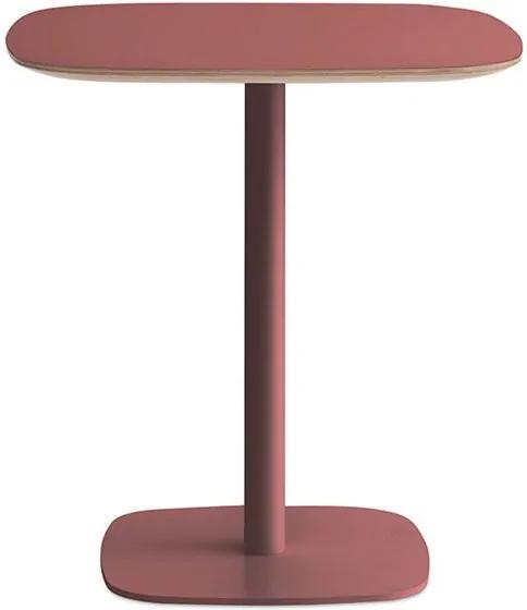 Normann Copenhagen Form Table statafel 70x70 laag rood