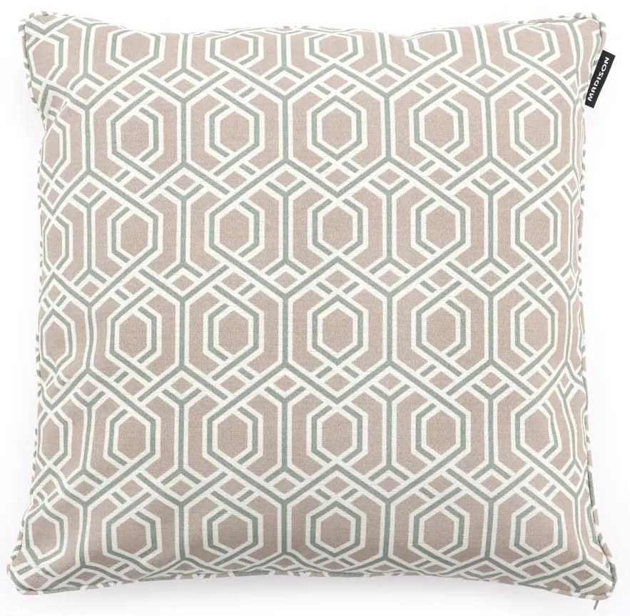 Sierkussen Tuin | Bruin  | Katoen/Polyester | Madison | 50x50cm | Kees Smit Tuinmeubelen