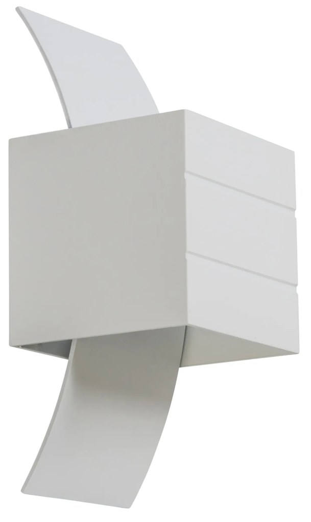 Moderne wandlamp wit met lichteffect - Amy