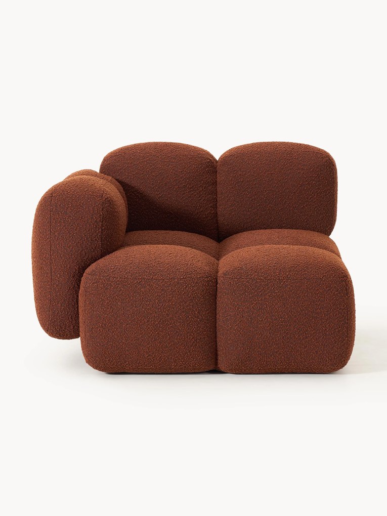 Hoekmodule Tayla van bouclé