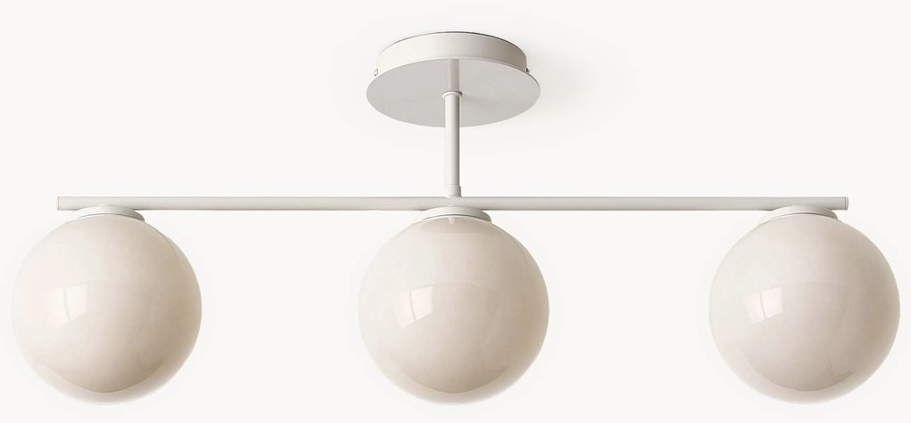 Plafondlamp Atlanta van opaalglas