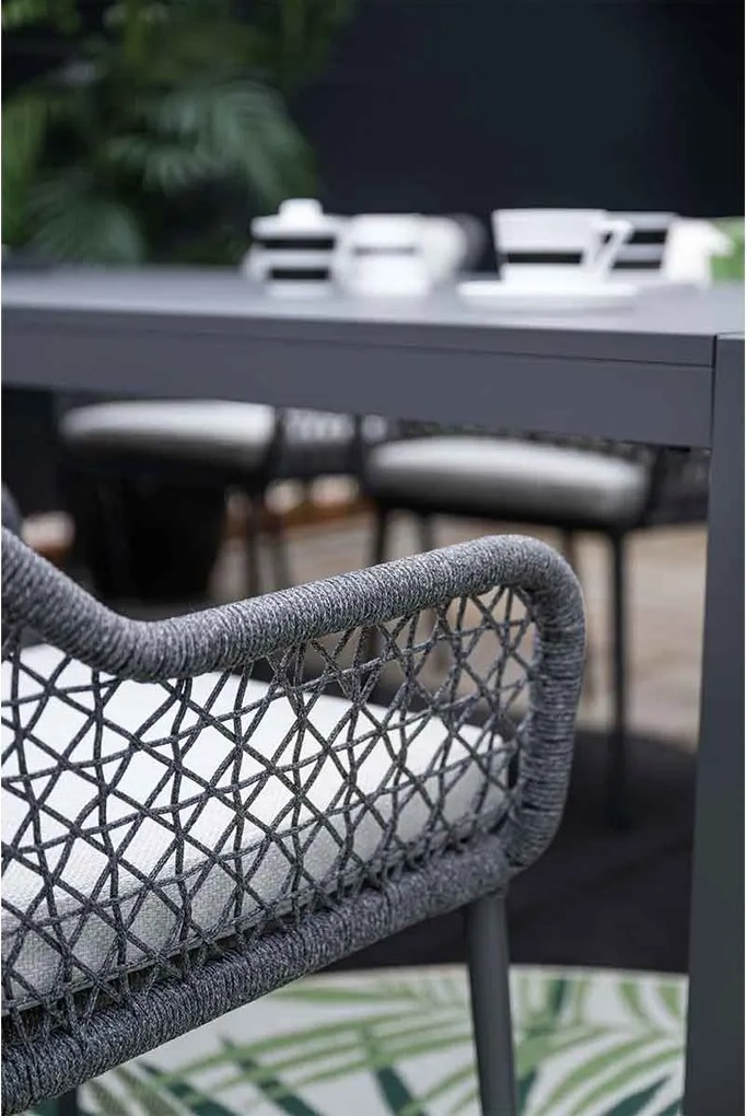 Garden Impressions Pemba tuinstoel - donker grijs