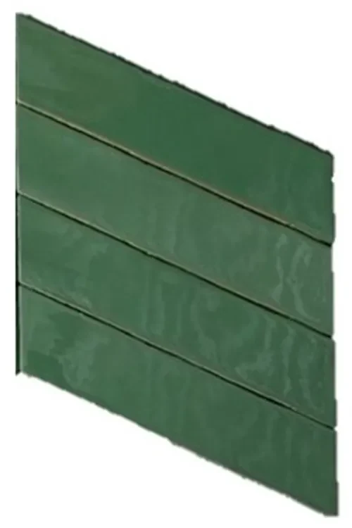 Terre d'Azur Granada wandtegel 6,4x27,5cm rechts groen
