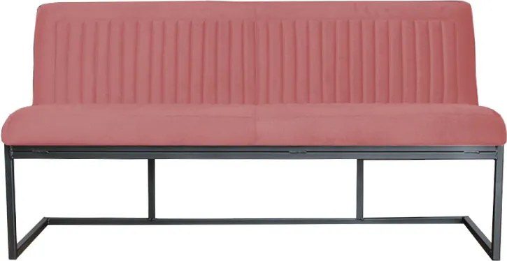 Eetkamerbank - Lara - stof Element roze 10 - 160 cm