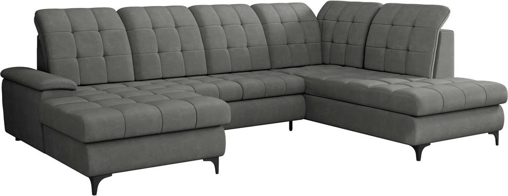 Hoekbank Sanford 100, Aanwezig, Aanwezig, 330x212x105cm, 165 kg, Poten: Kunststof, Metaal, Hout: Beuk, Grenen