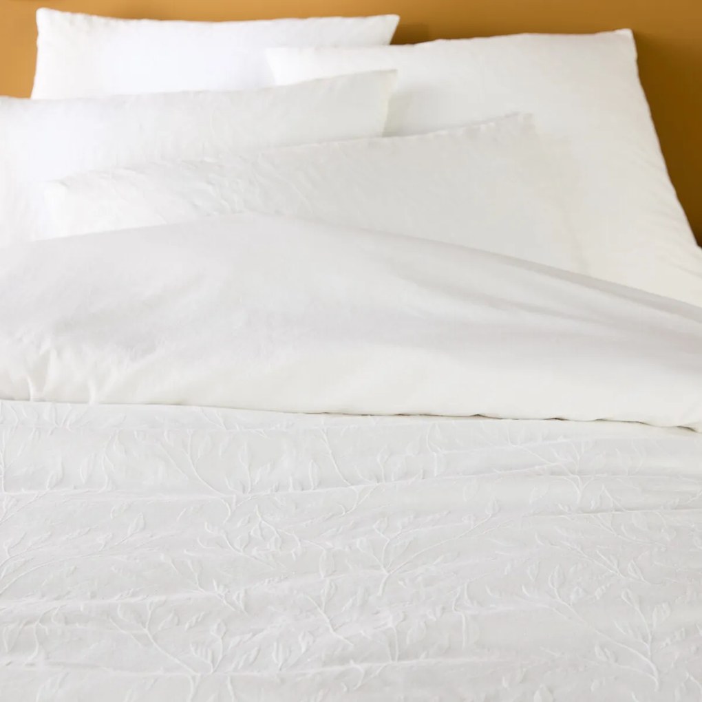 Dekbedovertrek vegetal jacquard katoen, Miren