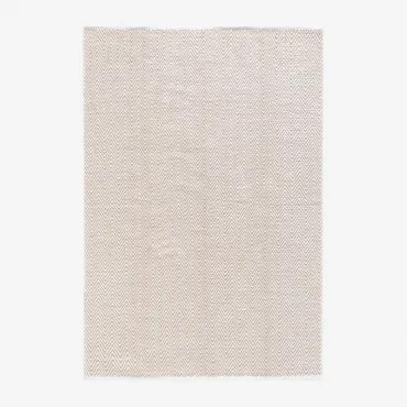 Rechthoekig Buitenkleed 160x240 Cm Van Jute Romain Natural - Sklum