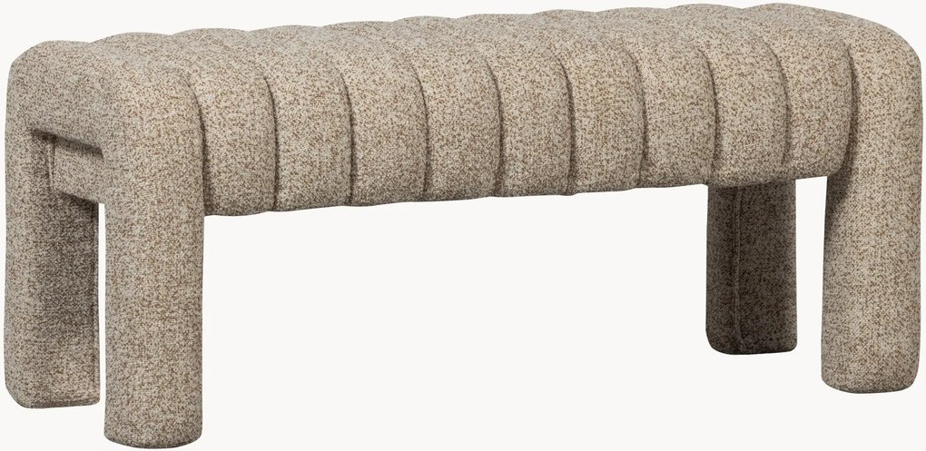 Gestoffeerde bouclé bank Frex