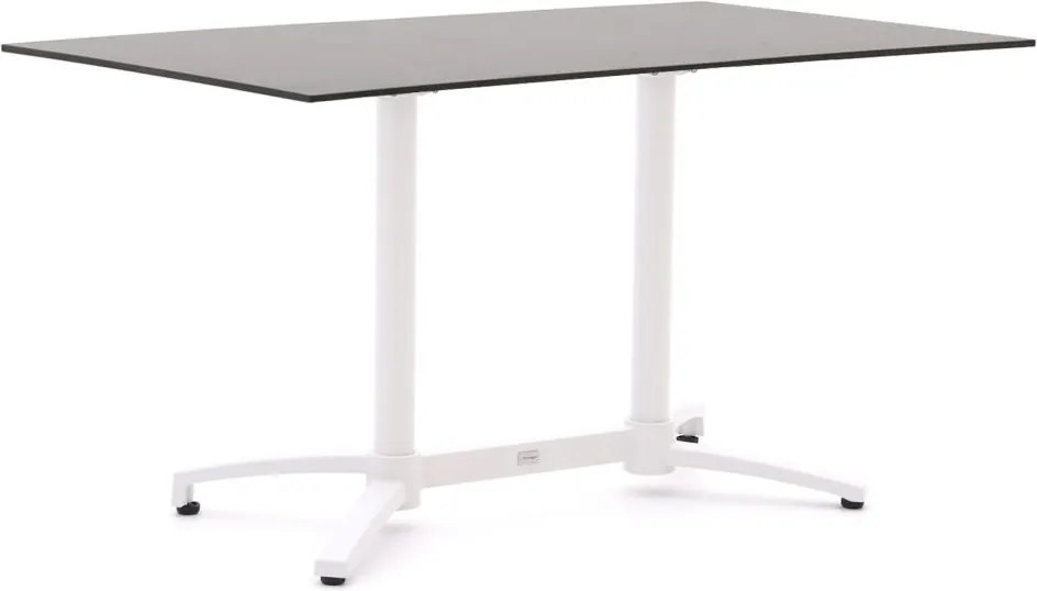 Inklapbare tafel Bellagio  | Vierkant  | Tuintafel Kunststof | 140x80cm | 4 personen | Kees Smit Tuinmeubelen