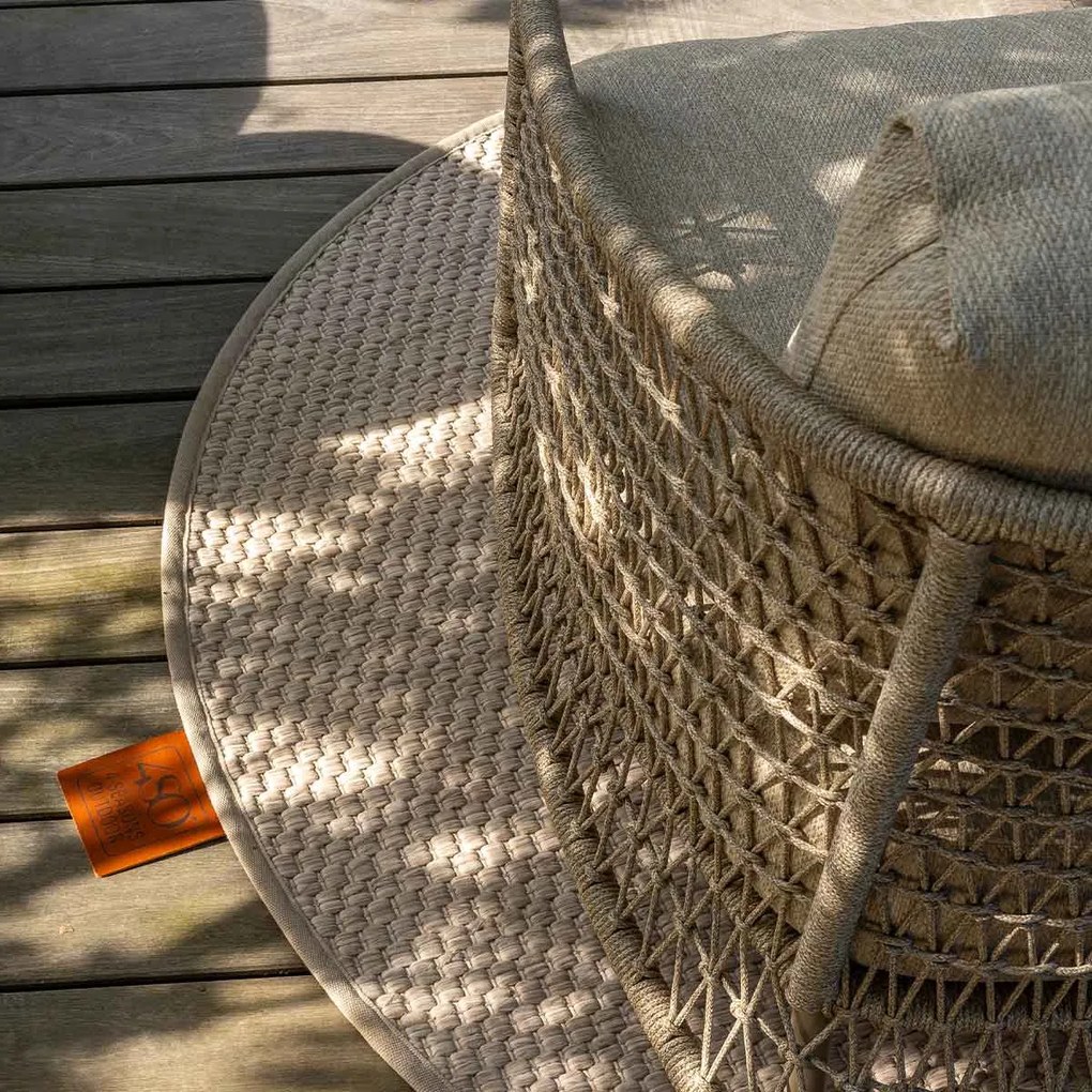 4 Seasons Outdoor Puccini loungeset 3-delig - latte