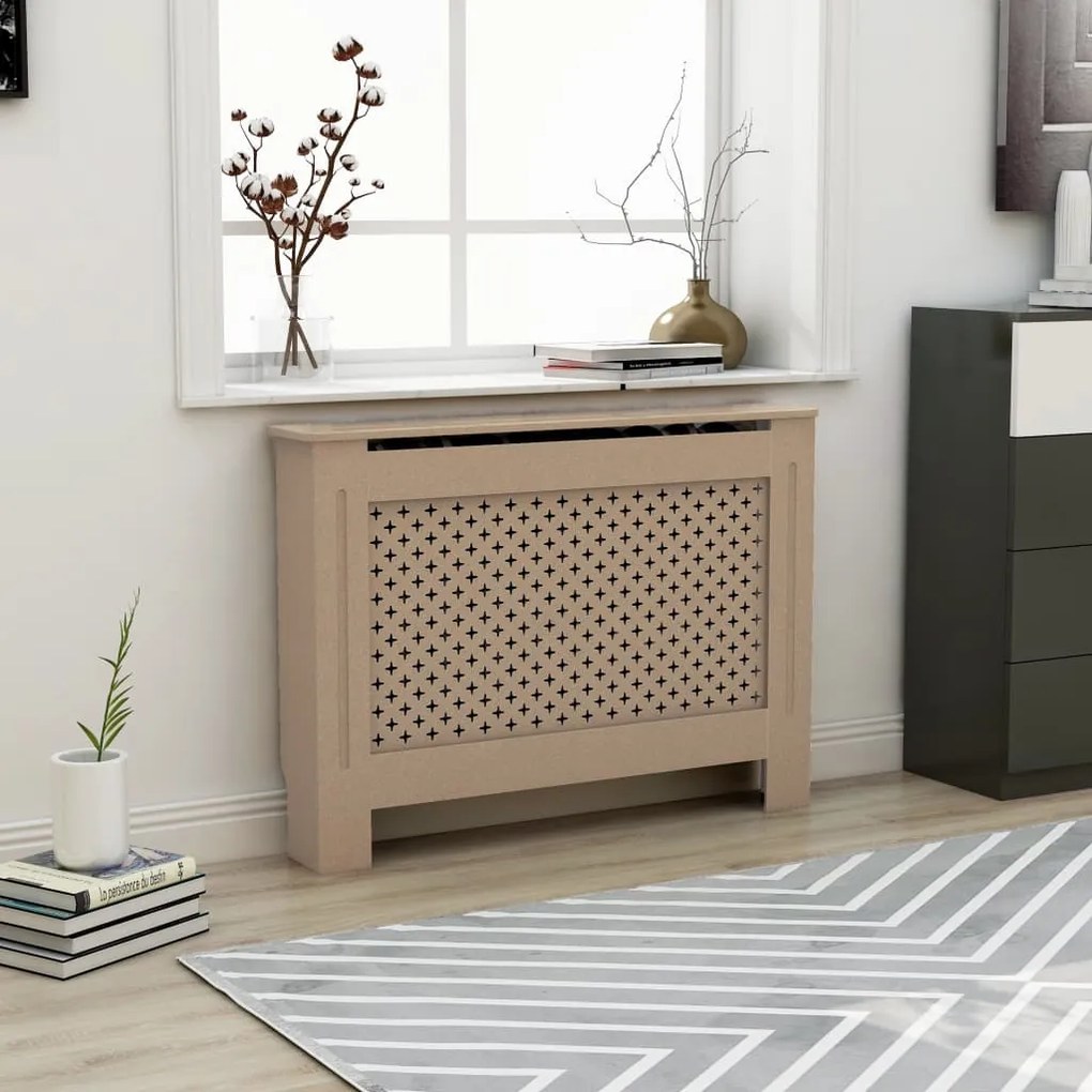vidaXL Radiatorombouw 112x19x81 cm MDF
