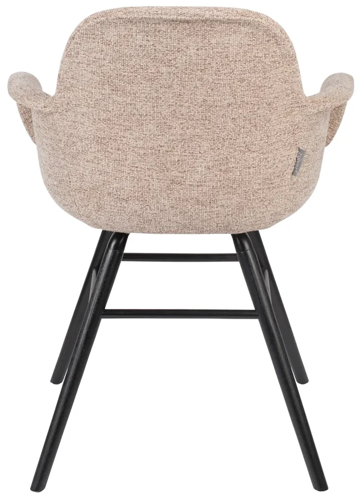 Zuiver Albert Kuip Soft Gestoffeerde Kuipstoel Met Arm Beige