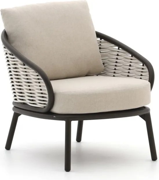 + 15% kassakorting | Lounge tuinstoel | Apple Bee Pine Key | Wicker (vlechtwerk) | Wit | Kees Smit Tuinmeubelen