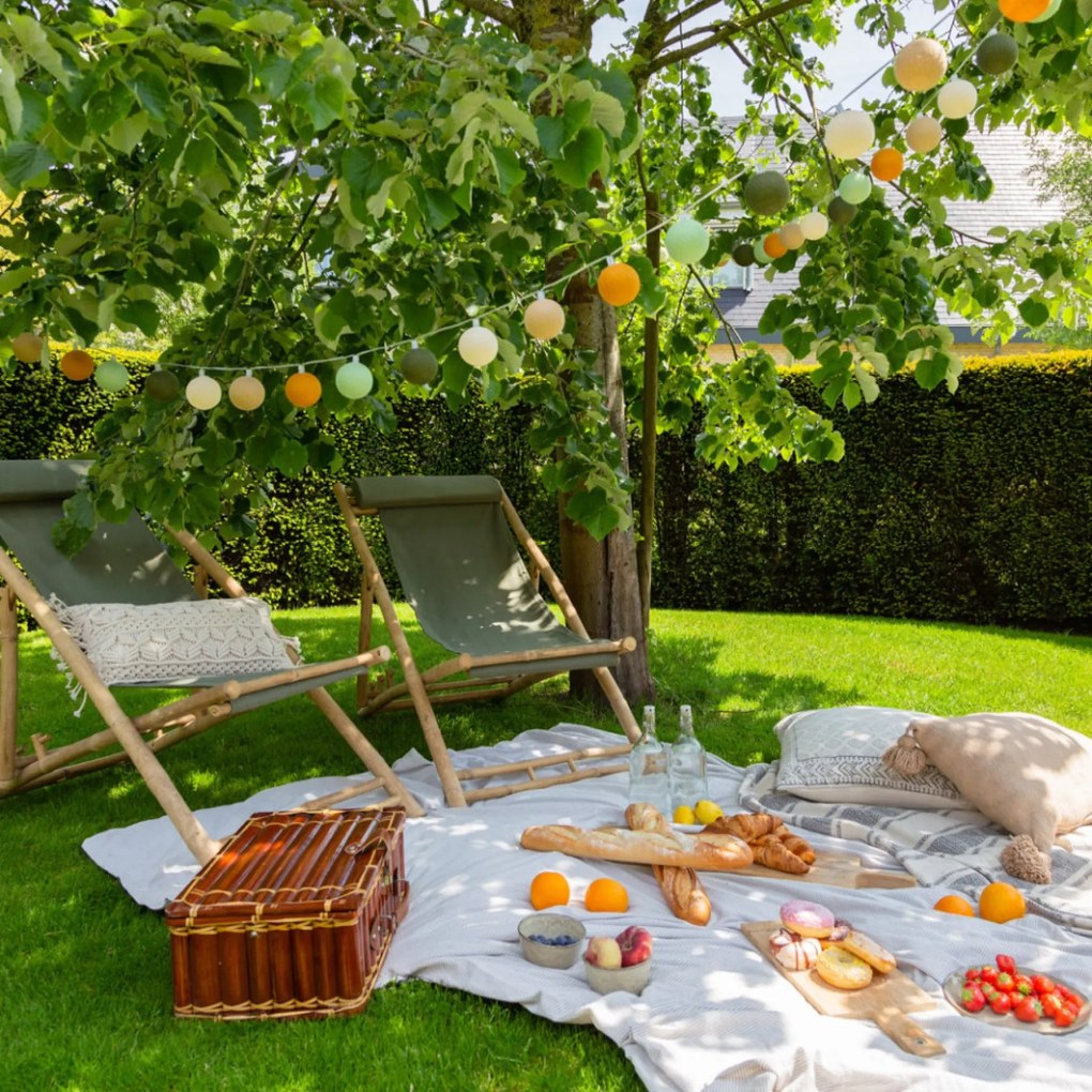 Cotton Ball Lights Outdoor lichtslinger - Starter Kit - Jungla