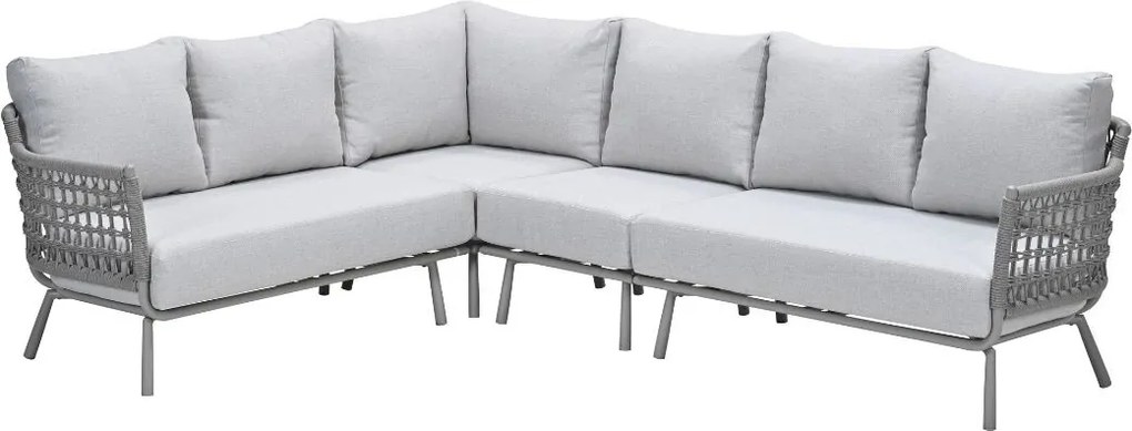 Garden Impressions Maud loungeset hoek 4-delig - taupe