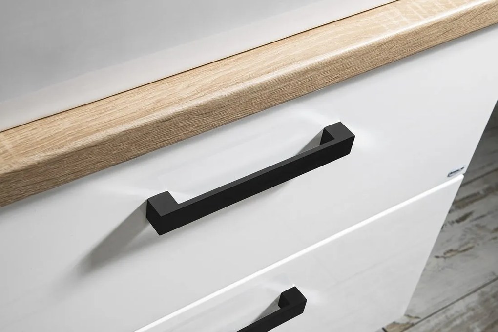 Aqualine Vega handgreep zwart mat