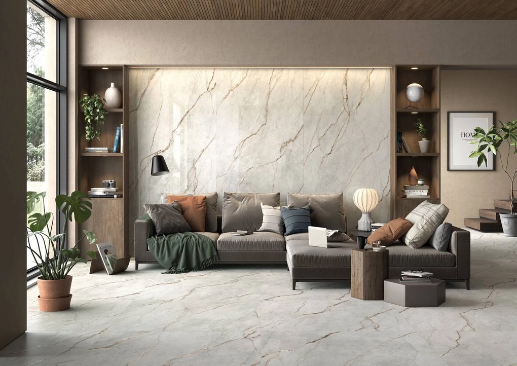 Vloertegel Imola The Room 60x120x0,9 cm Grijs 2,88M2