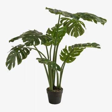 Decoratieve Kunstplant ↑120 Cm Monstera ↑120 Cm - Sklum