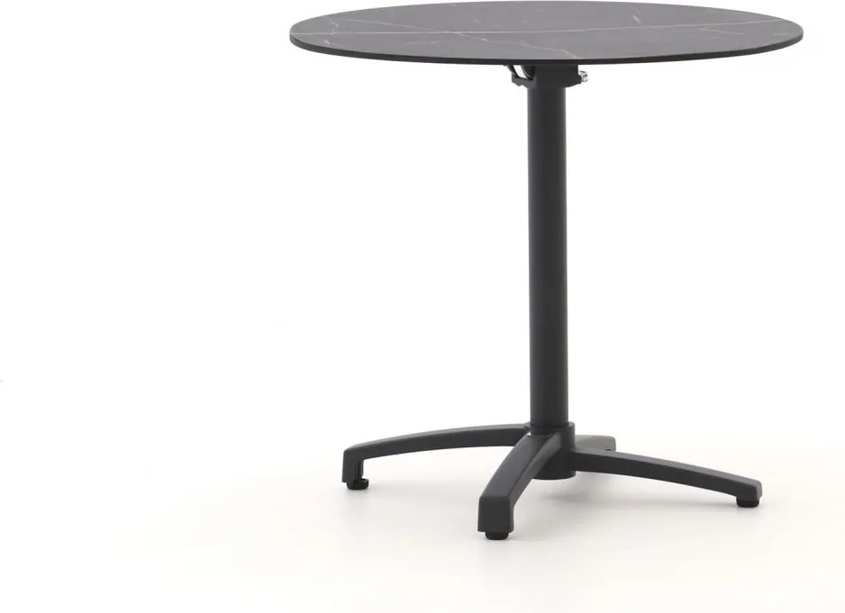 Inklapbare tafel Bellagio  | Vierkant  | Tuintafel Kunststof | 80cm | Kees Smit Tuinmeubelen