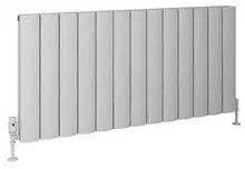 Eastbrook Guardia radiator 125x60cm aluminium 2080W grijs mat