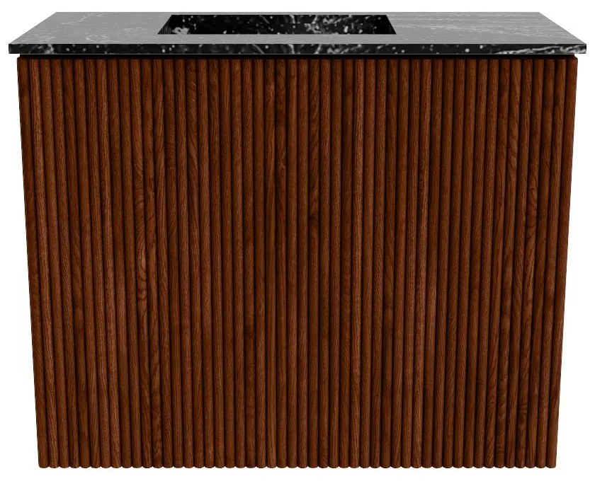 Mondiaz Joya DLux 50cm toiletmeubel ruby met wastafel faye links zonder kraangat lava
