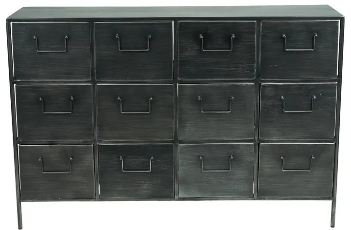 Ladekast Boston - 12 laden - 120x34x74 cm