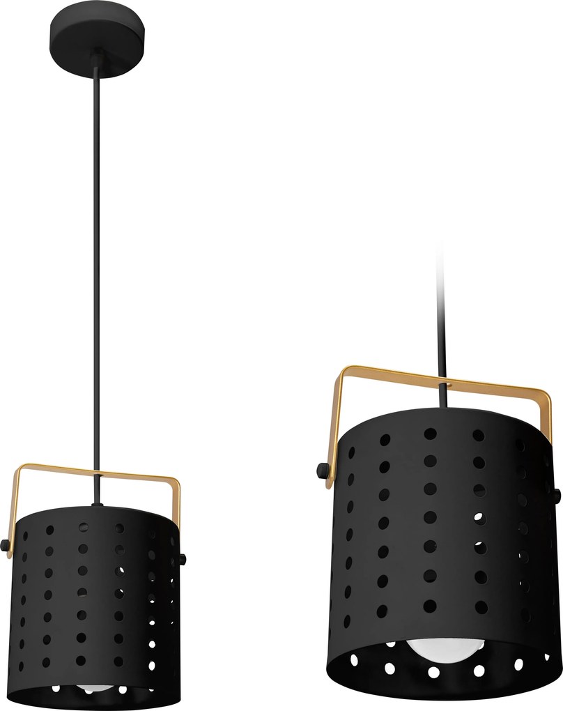 Moderne plafondlamp APP956-1CP Zwart