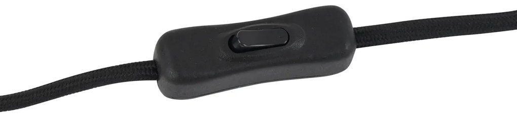 Japandi tafellamp goud met beige kap - Pluni