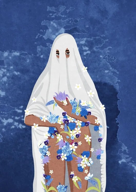 Ilustratie Ghost, Raissa Oltmanns