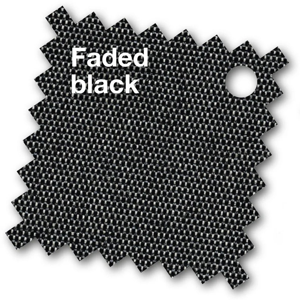 Platinum Beaufort Premium 3,2x3,2 m - Faded Black met voet en hoes