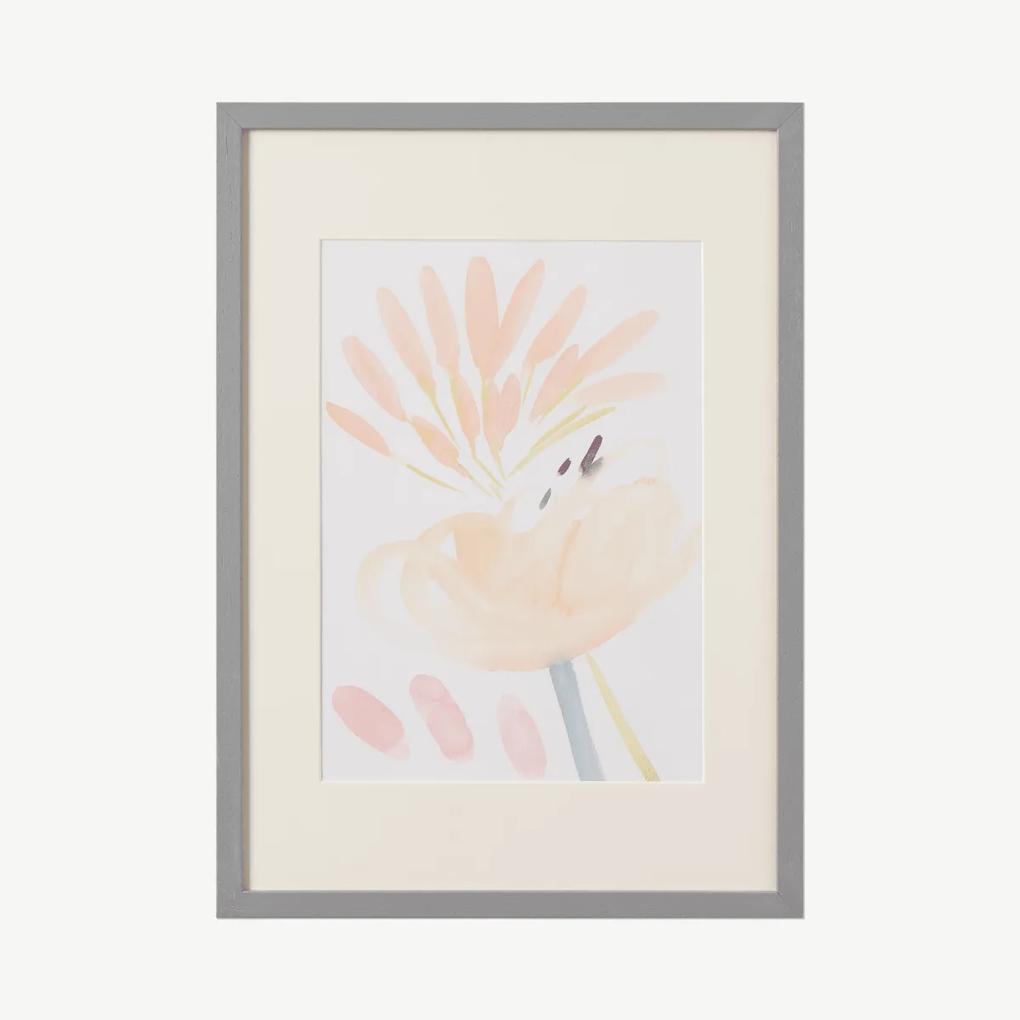 Lisa Hardy, 'Petals' limited edition, ingelijste print, A3