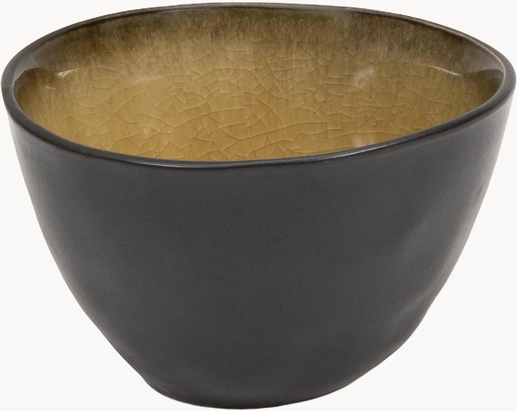 Dipschalen Pure met reactief glazuur, 4-delig