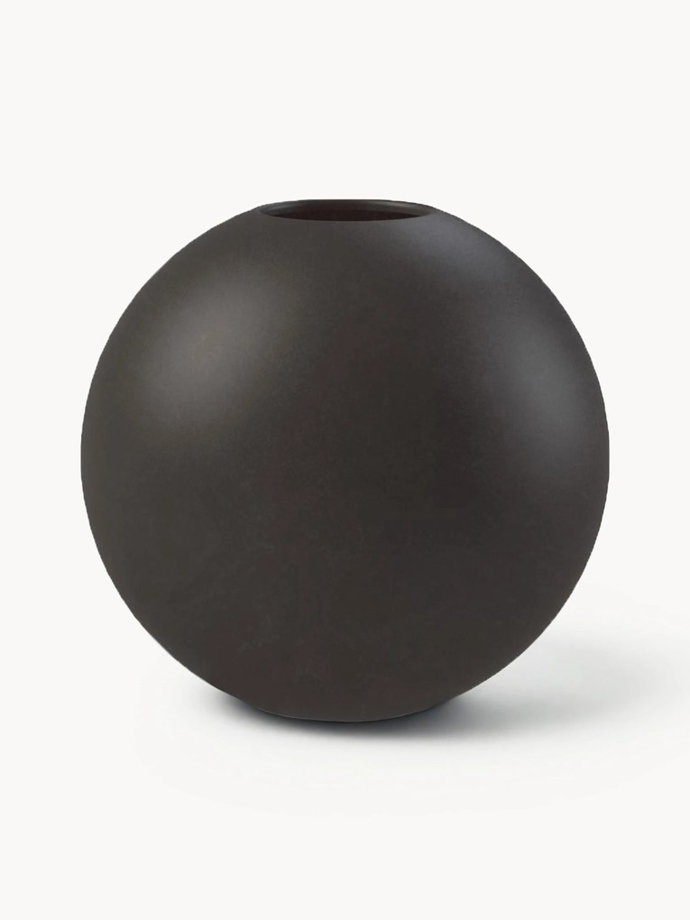 Handgemaakte bolvormige vaas Ball, Ø 10 cm