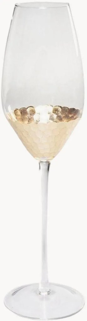 Champagneglazen Gobi, 4-delig