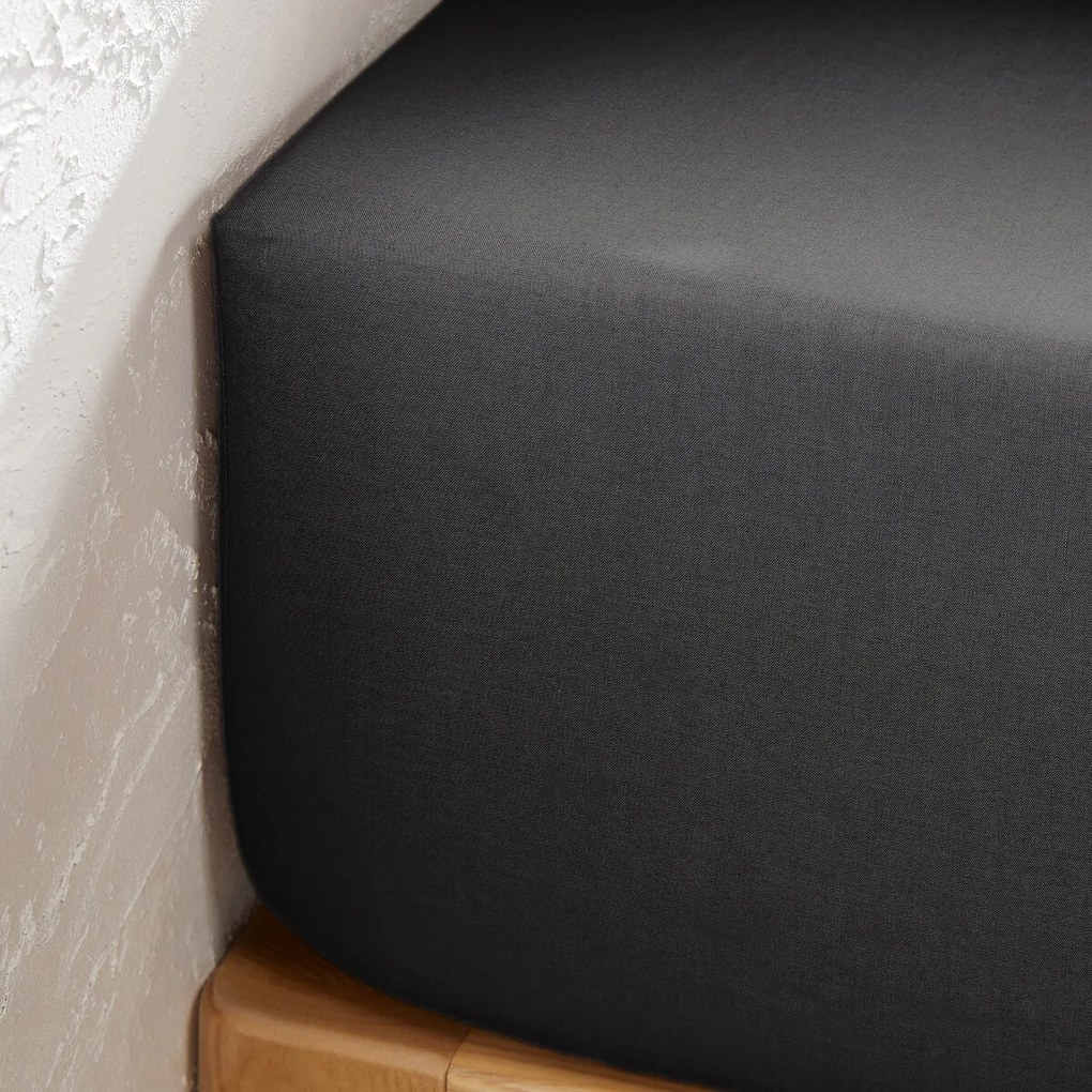 Effen hoeslaken in katoen, omslag 32 cm, Scenario