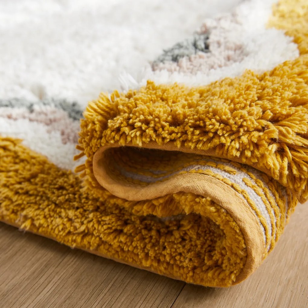 Vloerkleed voor kinderen in getuft bio katoen, Spili