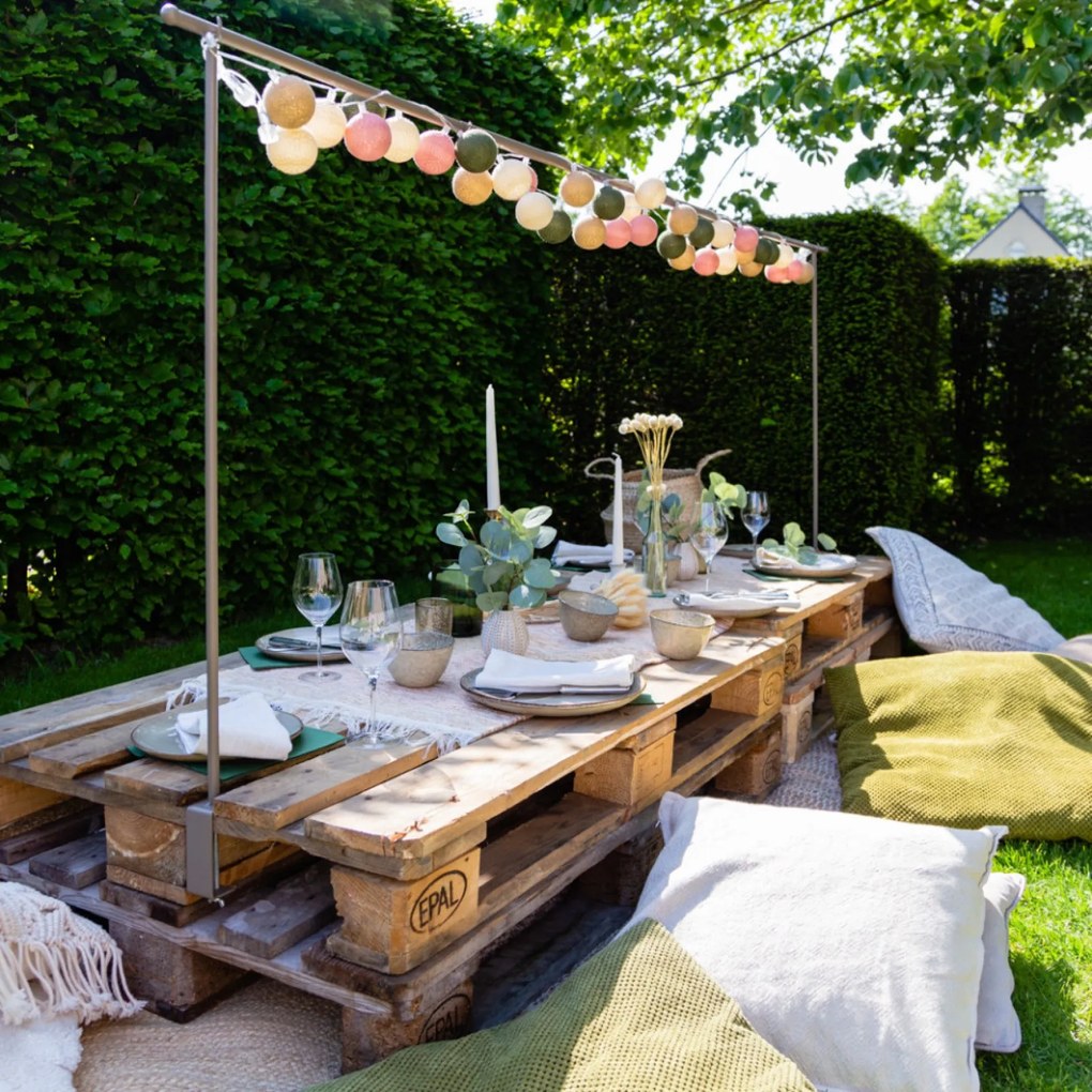 Cotton Ball Lights Outdoor lichtslinger - Starter Kit - Jardin