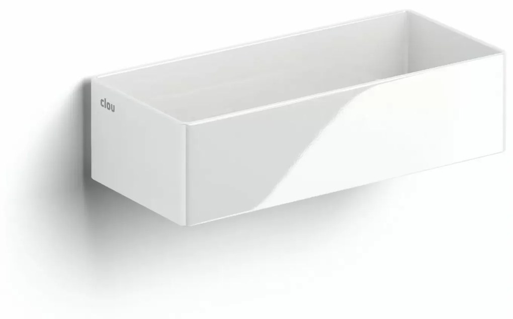 Clou New Flush 3.1 keramische fontein 38cm zonder kraangat wit glans